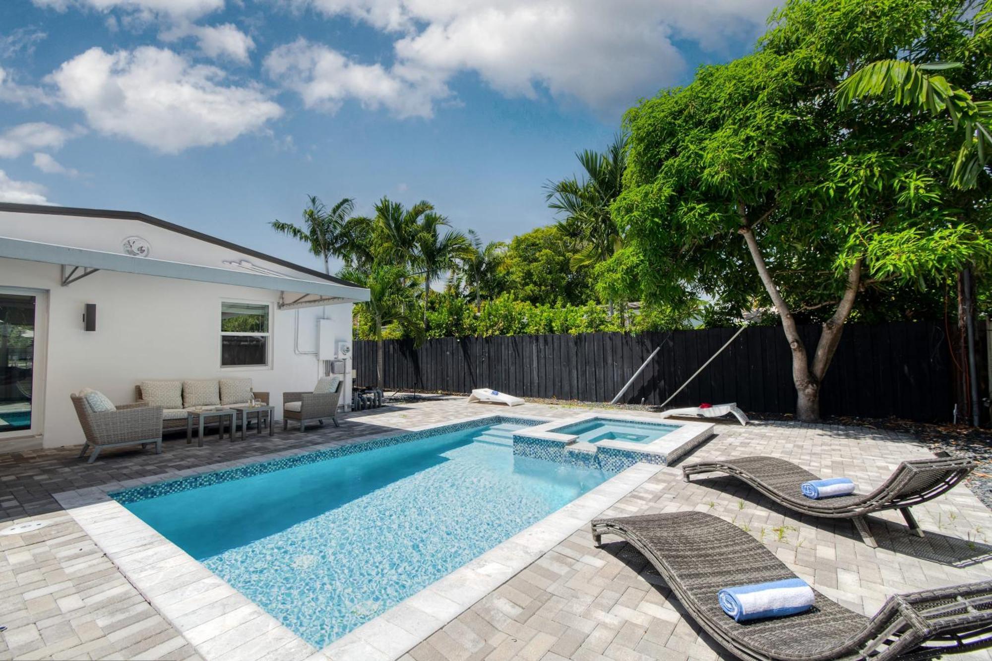 Turtle Nest By Avantstay Near Downtown Beaches - Chic Fl Escape Fort Lauderdale Dış mekan fotoğraf